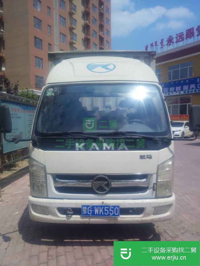 內蒙古出售二手凱馬福運來廂式貨車