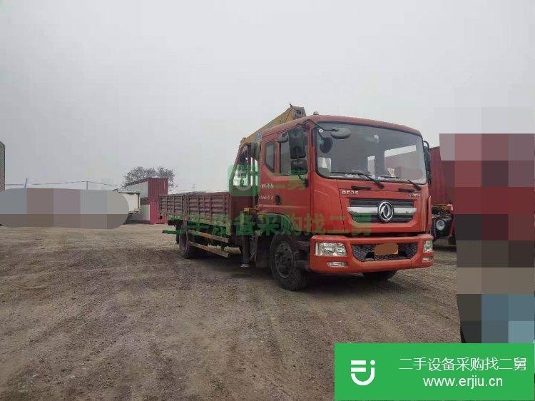湖北出售二手東風隨車吊170馬力