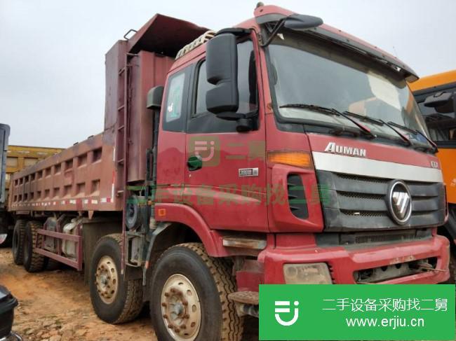 云南出售二手福田歐曼自卸車