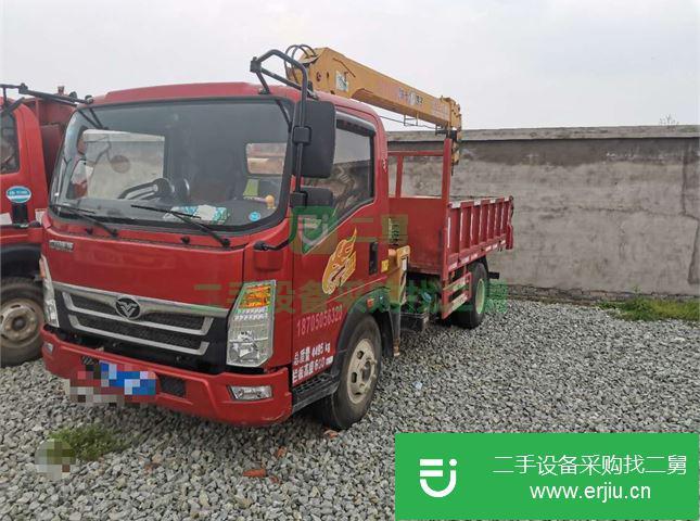 湖北出售二手騰宇5噸隨車吊