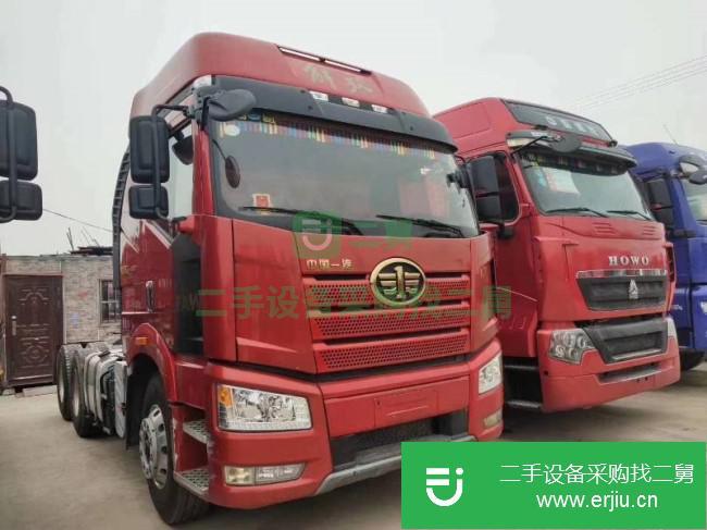 山東出售二手一汽解放牽引車