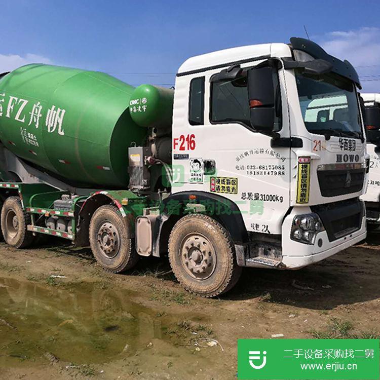 山東出售二手豪沃大20方攪拌車