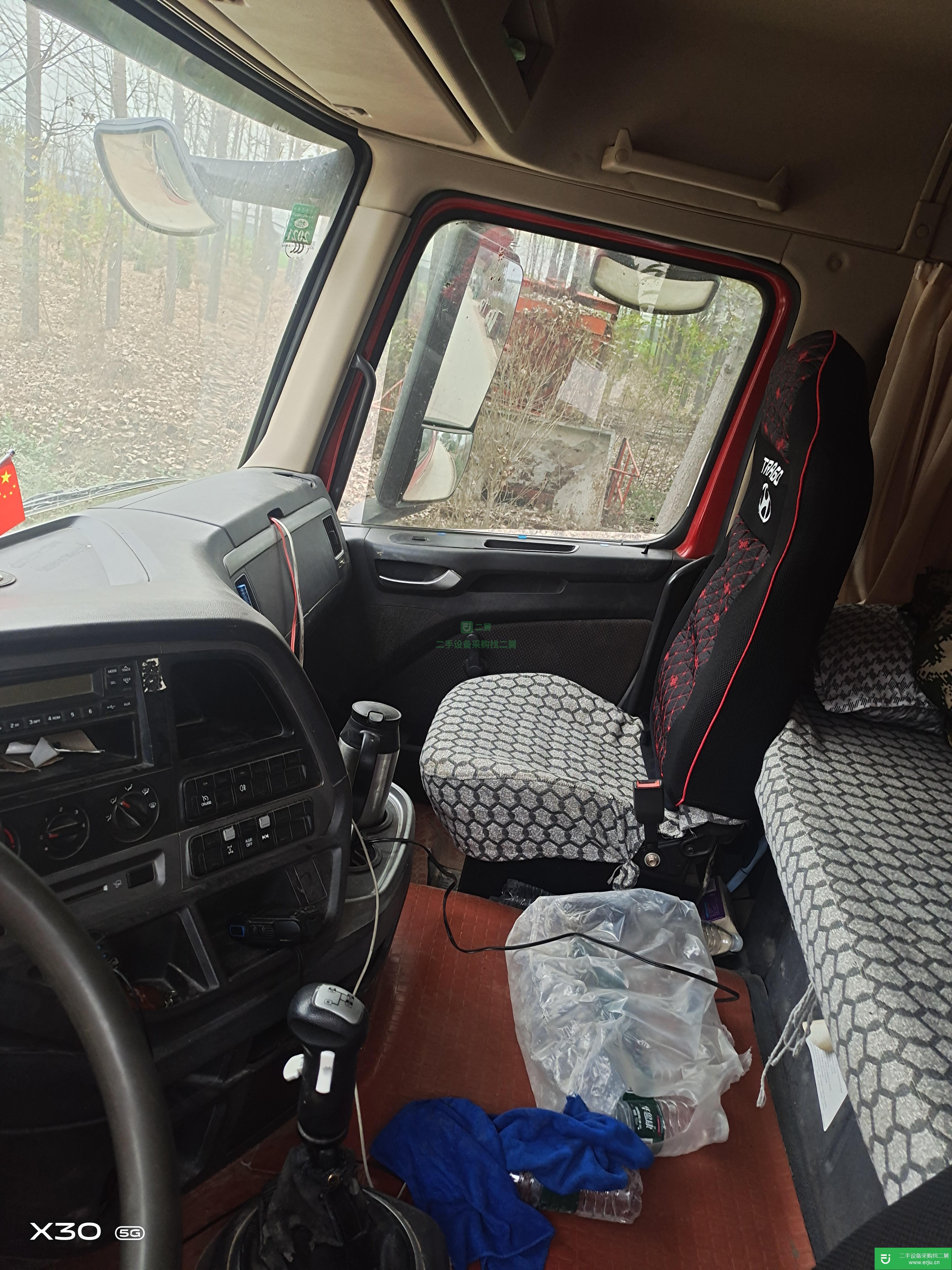 山東出售二手自卸車360馬力