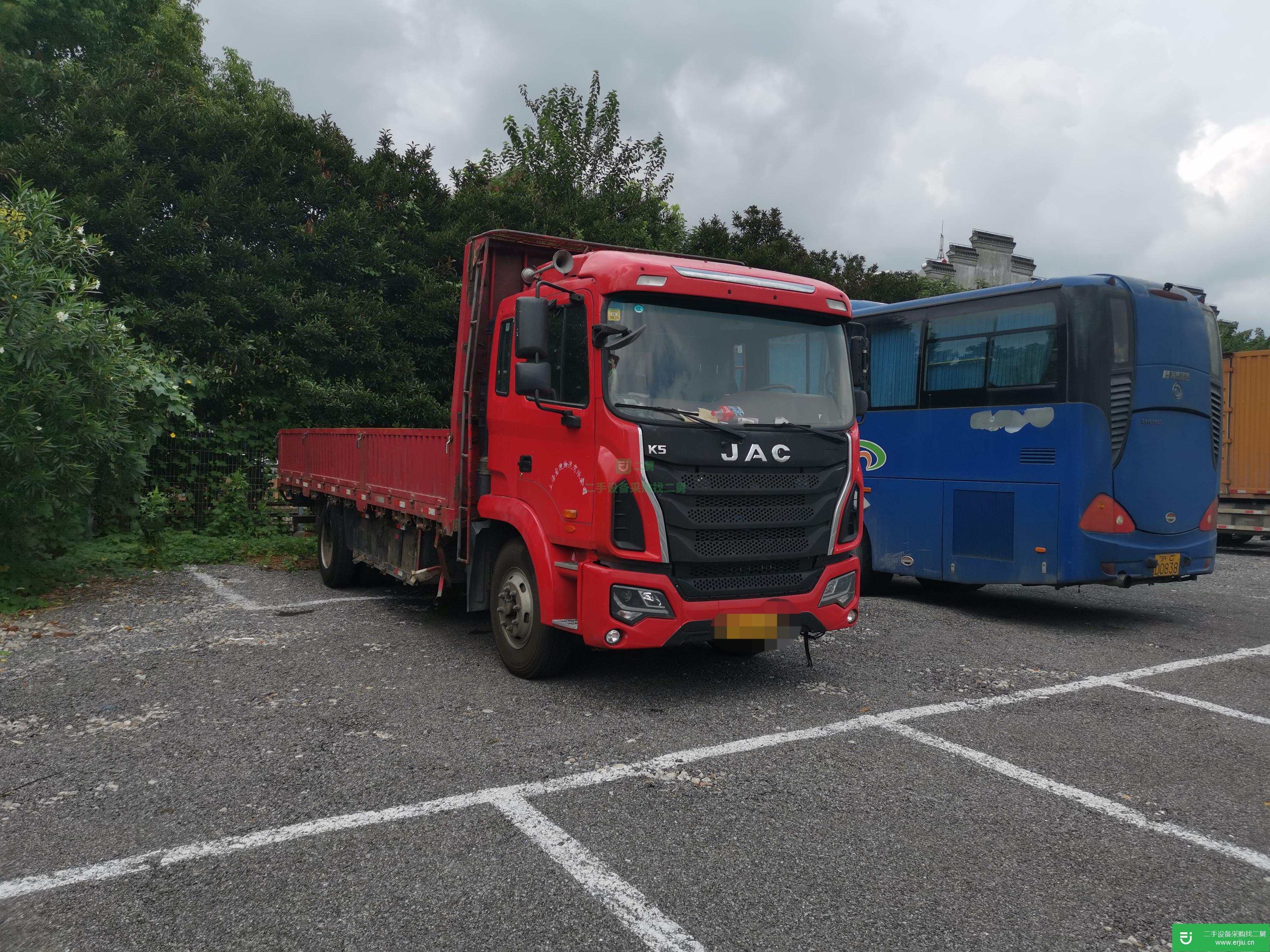 上海出售二手江淮格爾發160馬力半掛車