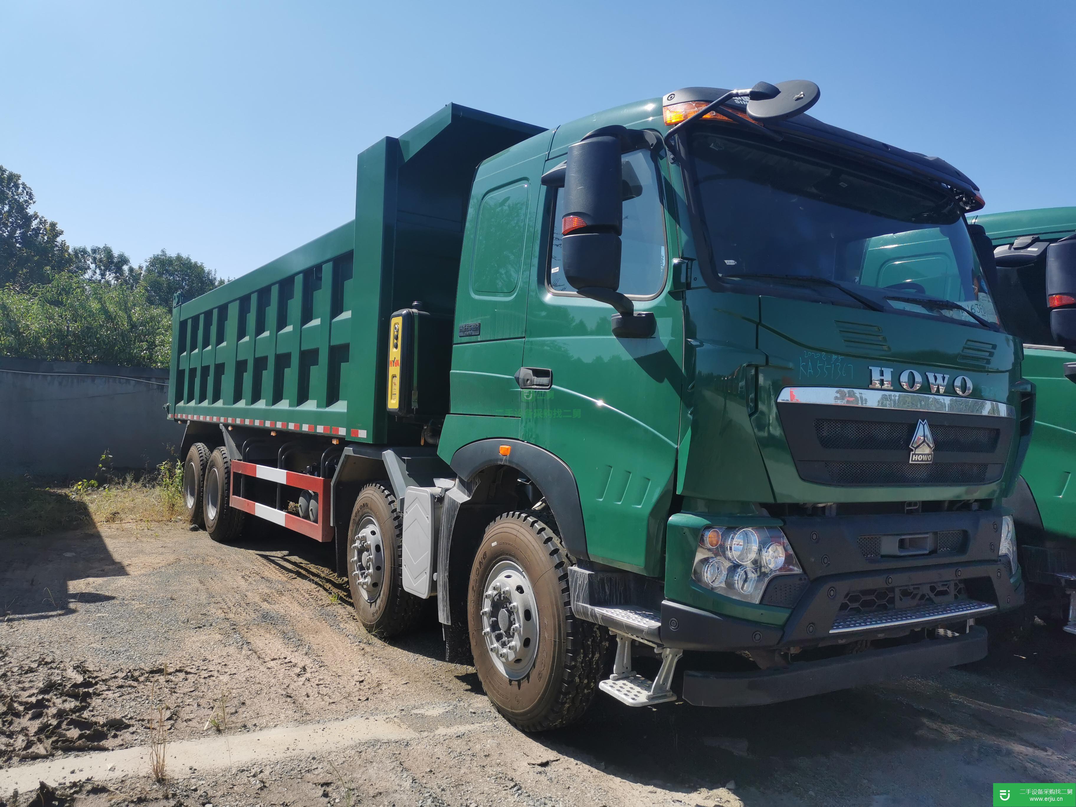 山東出售二手重汽豪沃440馬力自卸車