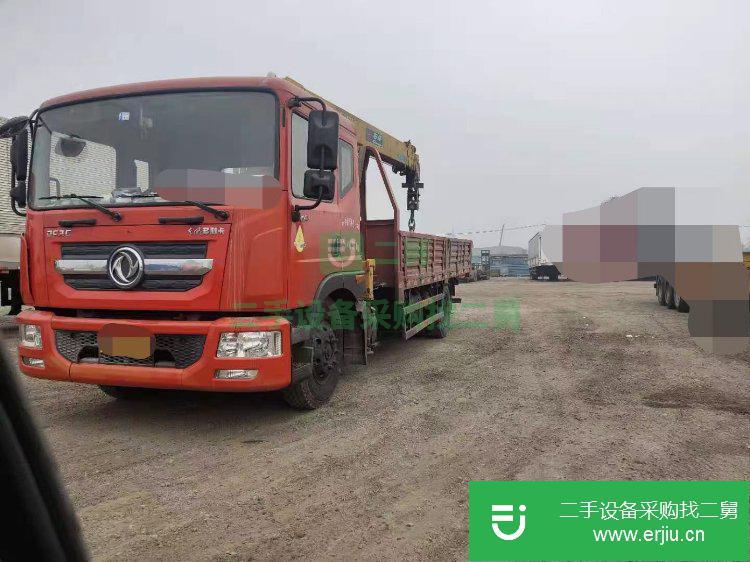 湖北出售二手東風隨車吊170馬力