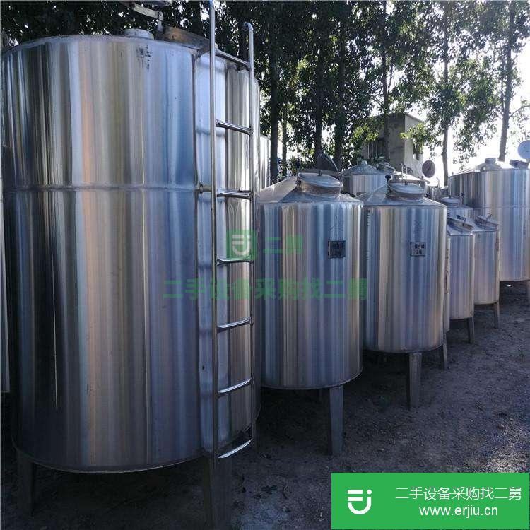 山西出售二手不銹鋼儲罐