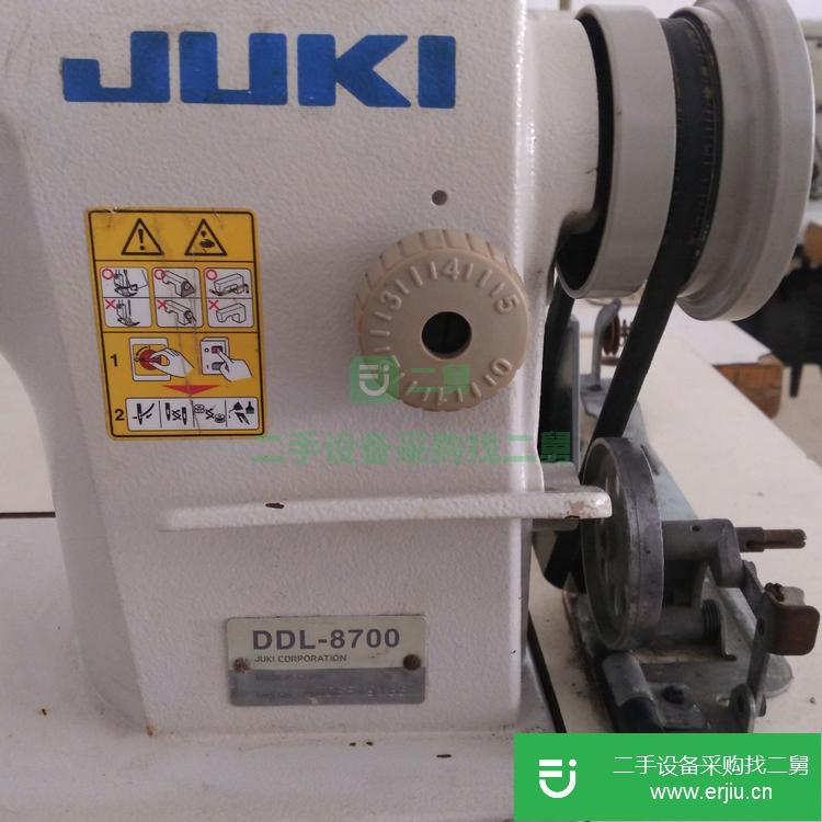 廣東出售二手JUKI電動工業(yè)縫紉機(jī)DDL-8700