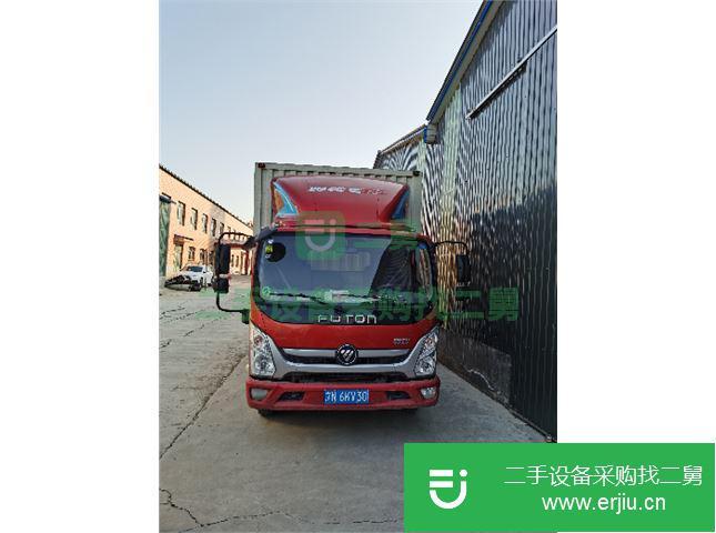 北京出售二手福田奧鈴141馬力箱式貨車車況很新