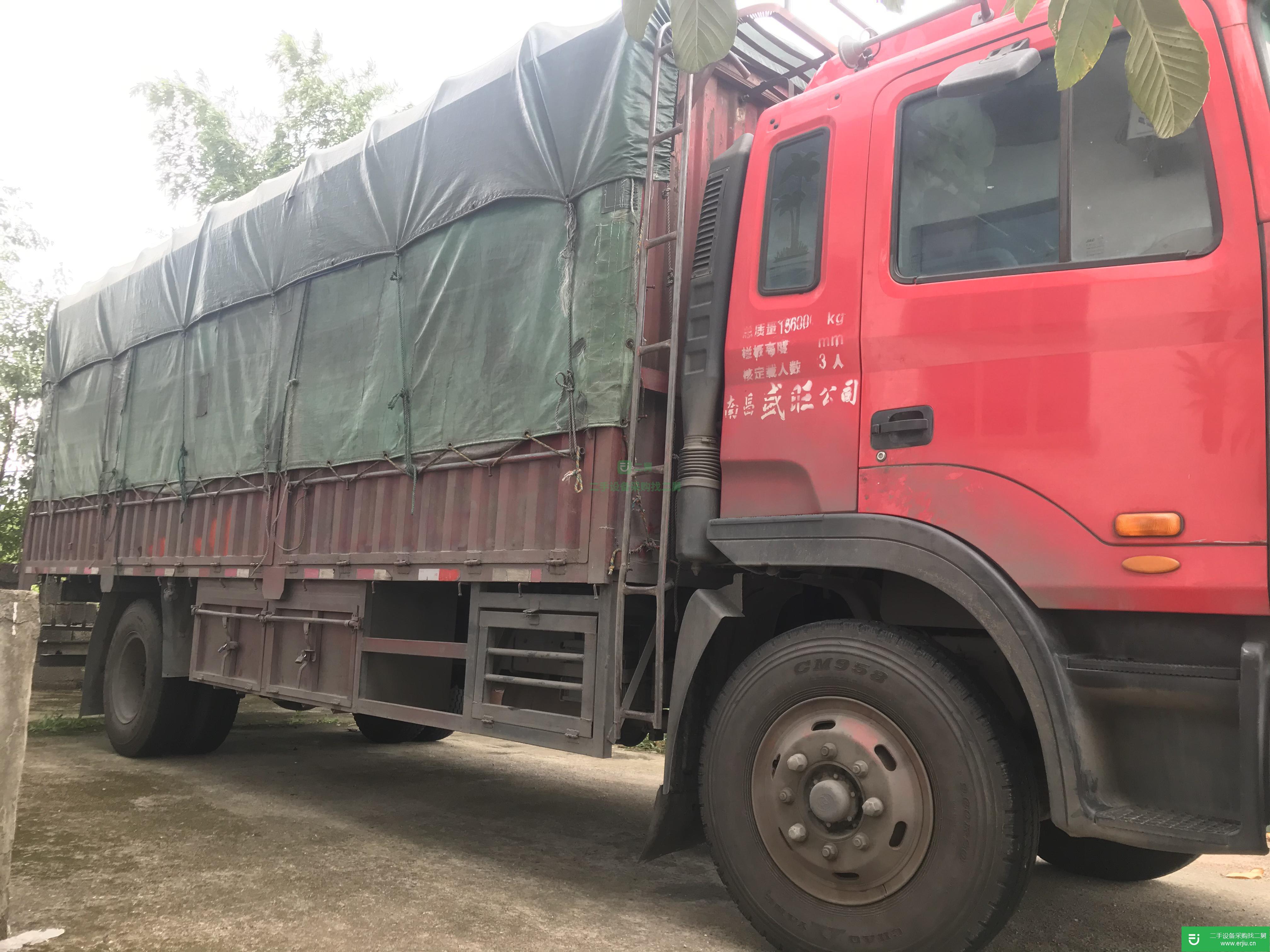 浙江出售二手江淮格爾發(fā)160馬力貨車