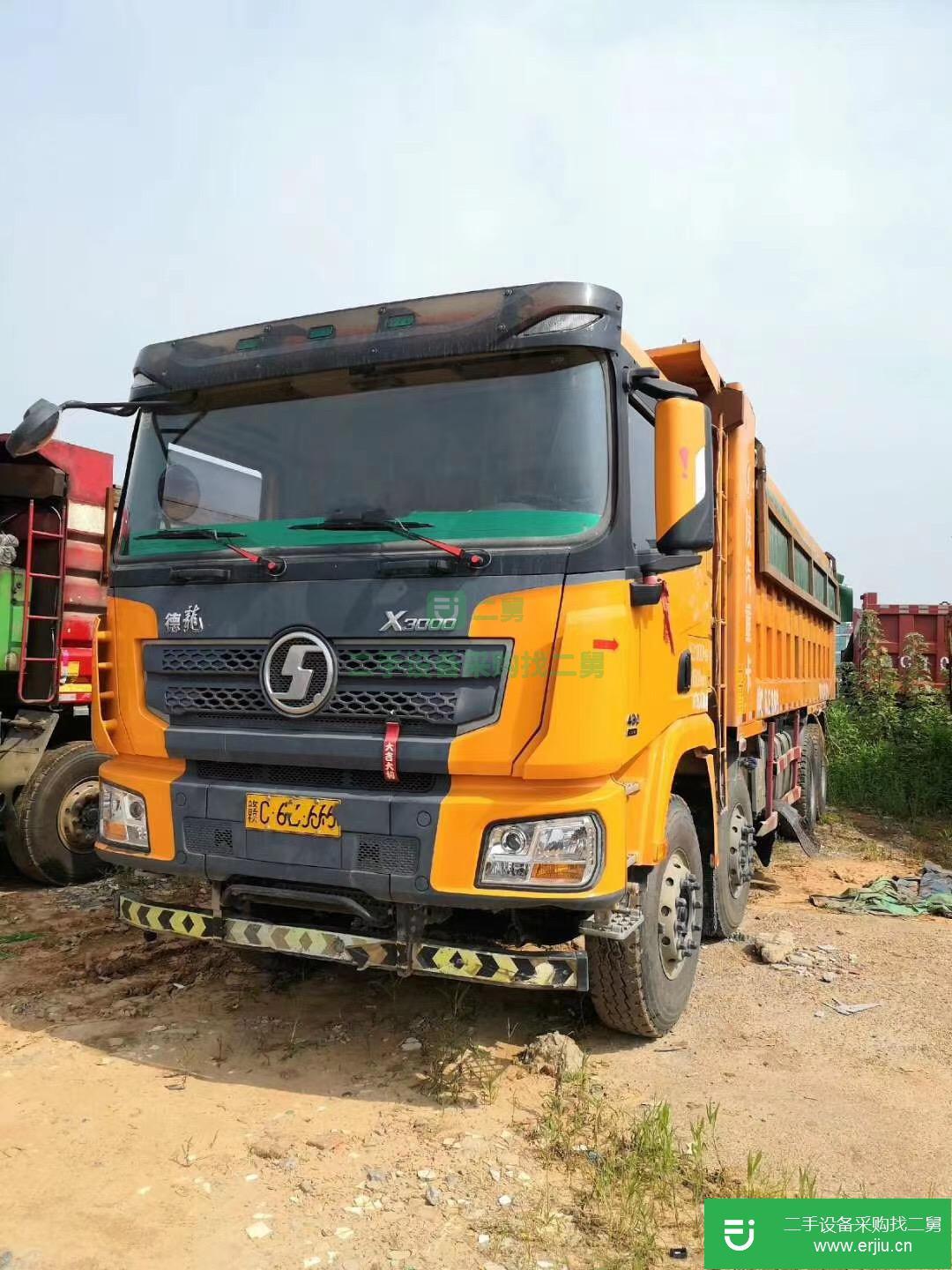 江西出售二手陜汽重卡430馬力自卸車