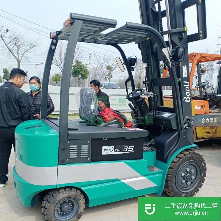 河南出售二手寶驪電動叉車