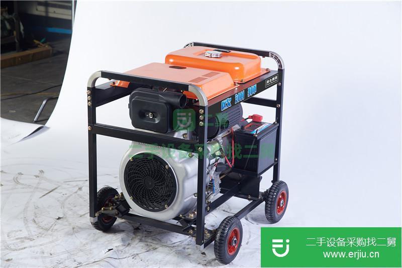 上海出售二手歐洲獅動力單三相B-250TSI柴油發電電焊機