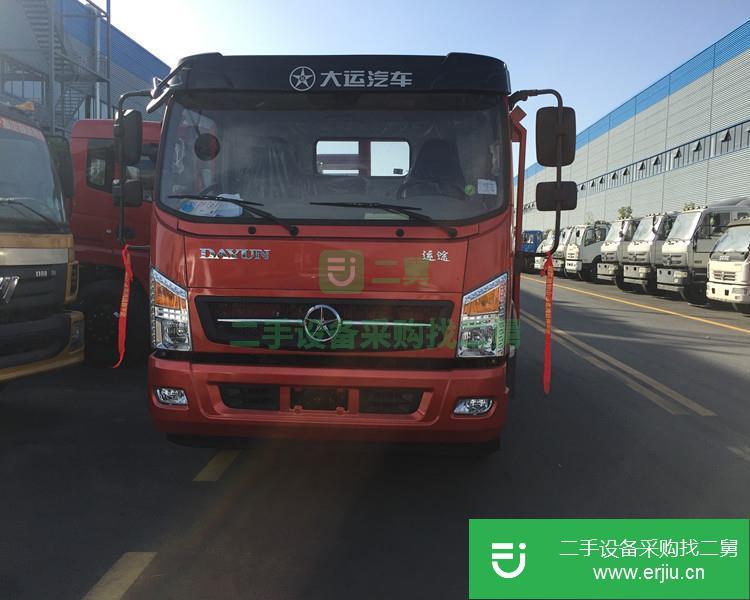 湖北出售二手大運藍牌平板運輸車