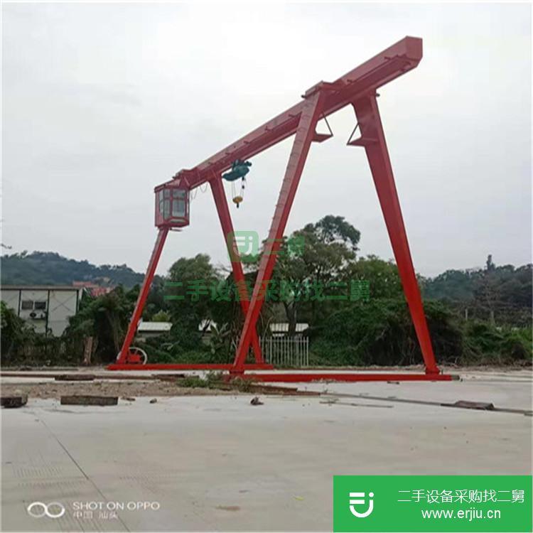 山東出售二手上包下花16噸單梁龍門吊