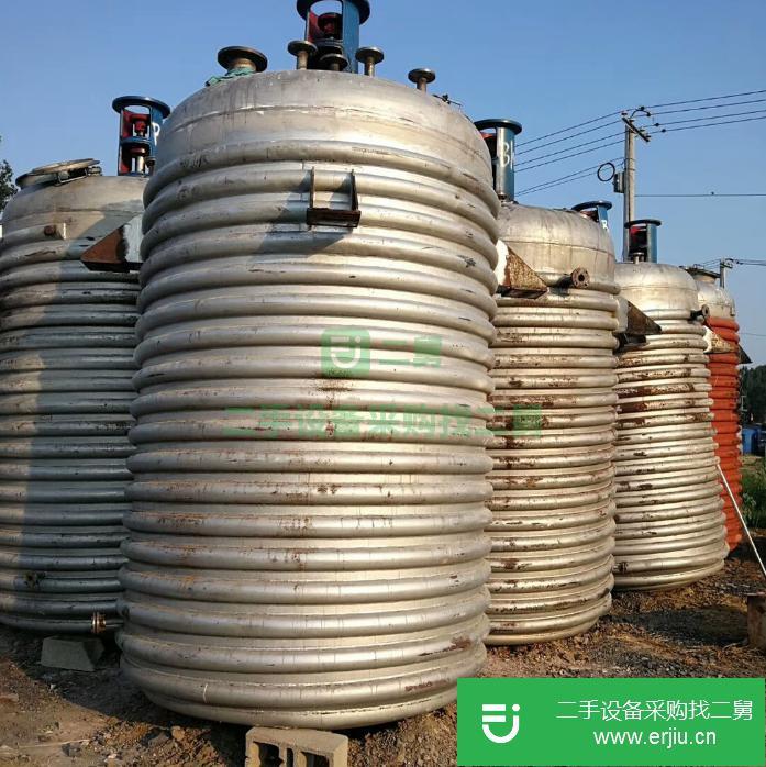 山東出售二手不銹鋼反應釜
