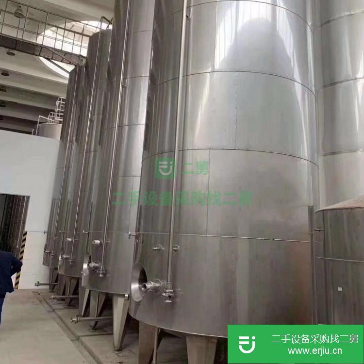 山東出售二手不銹鋼儲罐