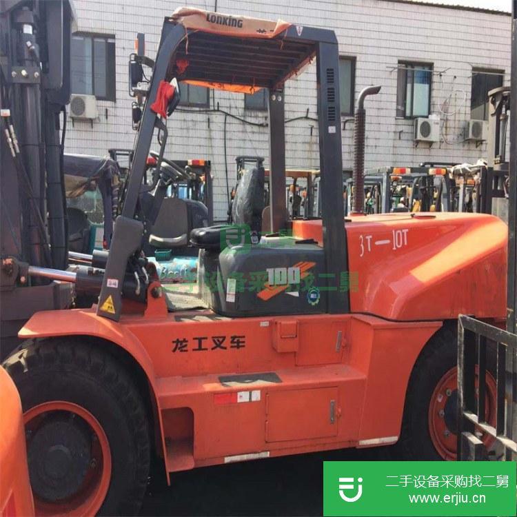 上海出售二手龍工十噸叉車