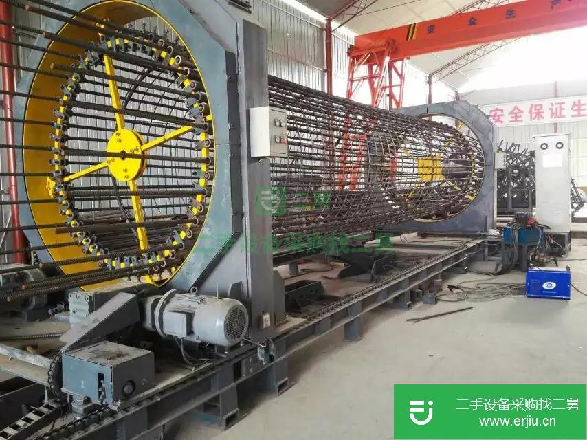 山東出售二手1800鋼筋籠數(shù)控滾焊機(jī)