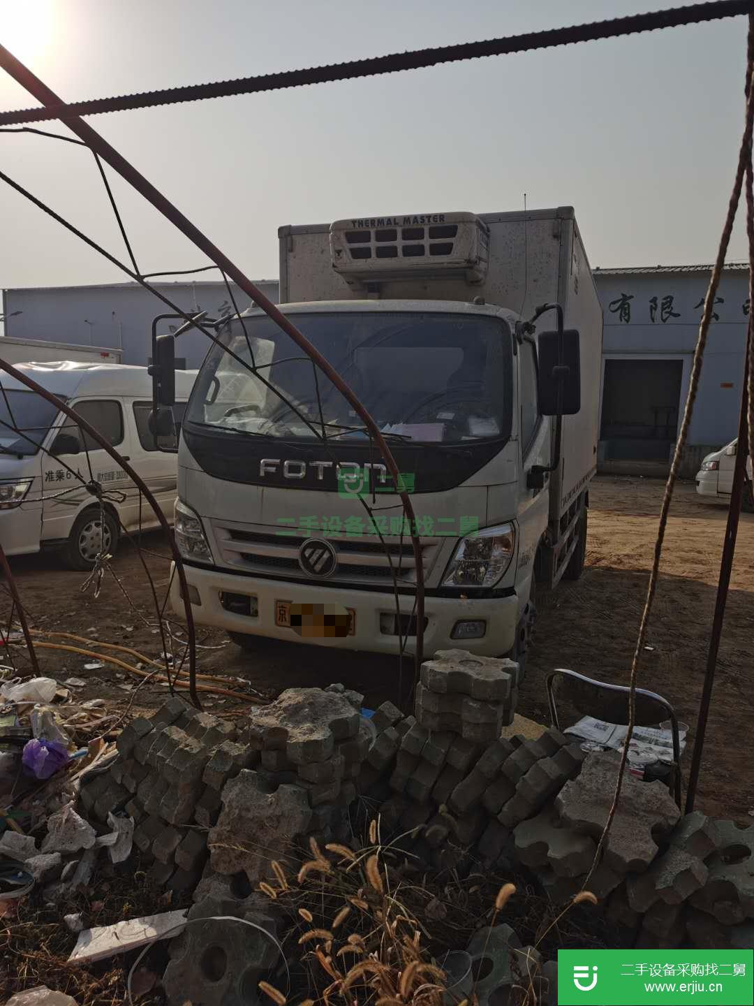 北京出售二手福田奧鈴156馬力冷藏車