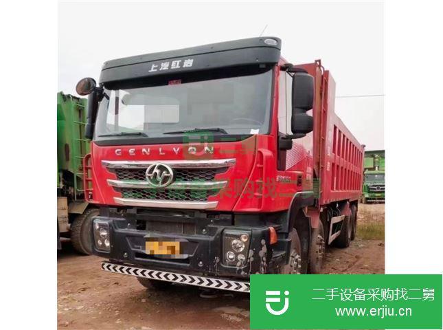 江西出售二手上汽紅巖430馬力自卸車