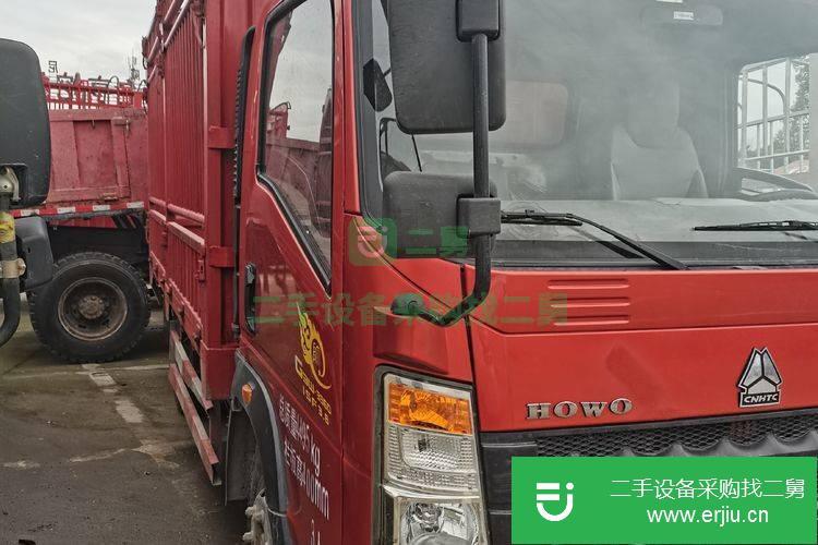重慶出售二手重汽4米2高欄140馬力貨車