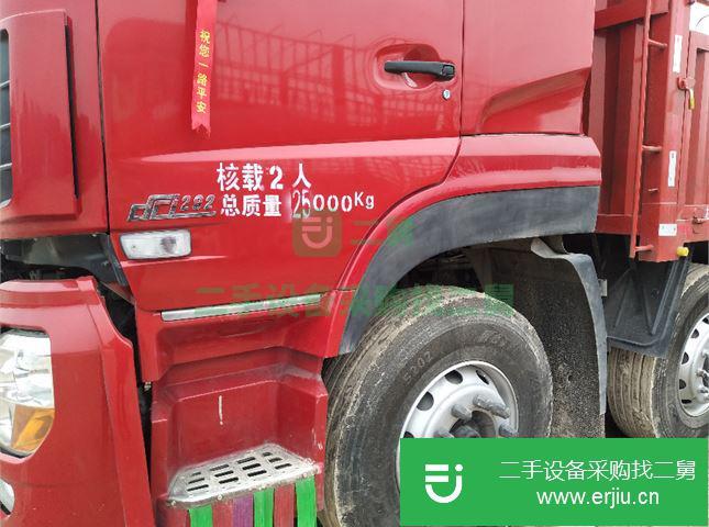 江西出售二手東風天龍292馬力前四后四7.8米高欄貨車