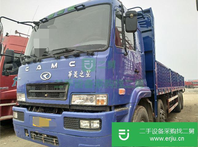 江西出售二手華菱前四后八336馬力平板車車況好手續齊全