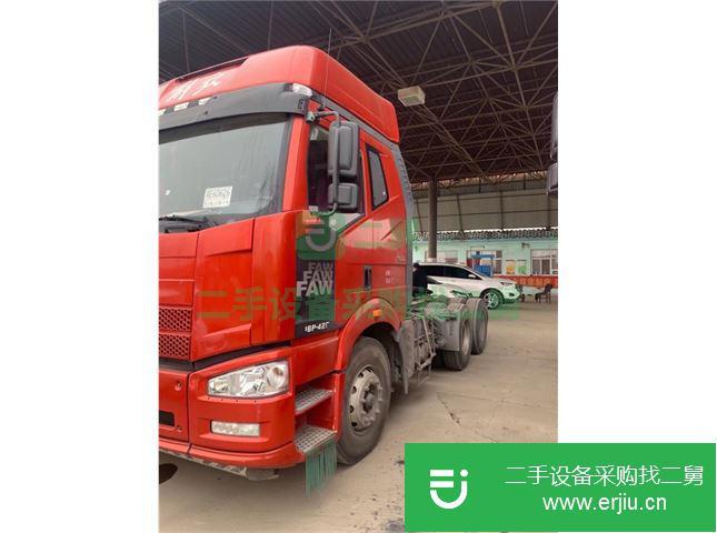 河北出售二手一汽解放J6P重卡420馬力牽引車