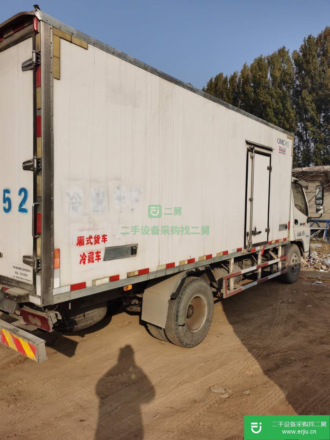 北京出售二手福田奧鈴156馬力冷藏車