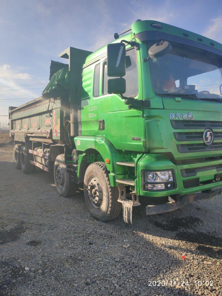 出售17年國五7.4米德龍新m3000前四后八自卸車
