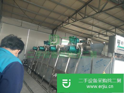 山東出售二手中藥材多層網帶烘干機