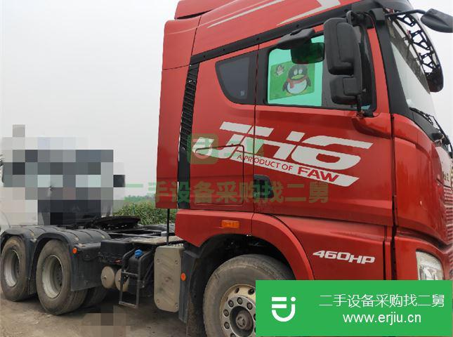 江西出售二手青島解放JH6重卡460馬力牽引車