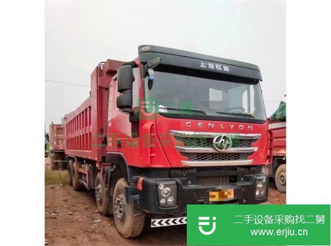 江西出售二手上汽紅巖430馬力自卸車