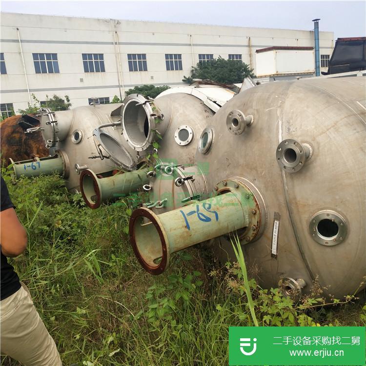 山東出售二手3噸電加熱反應釜