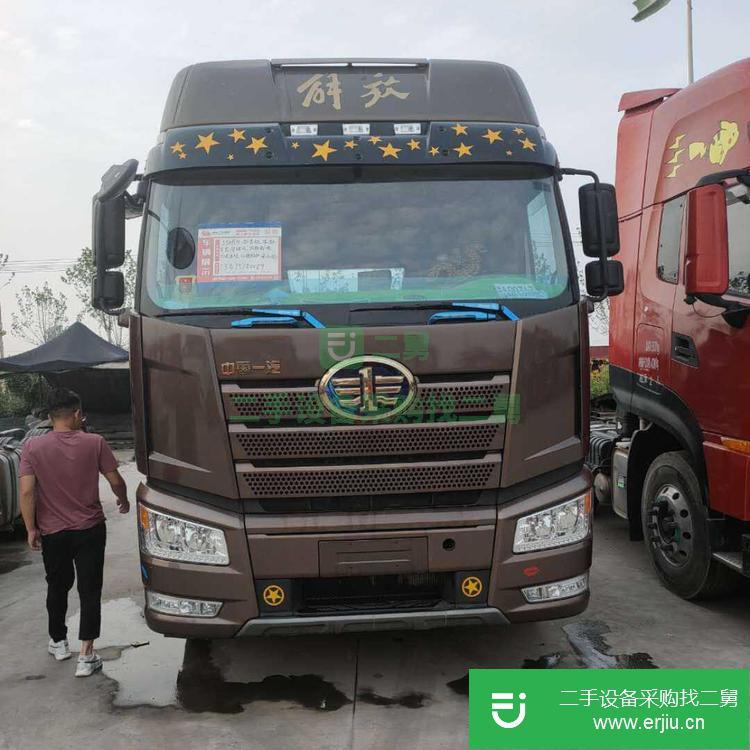 山東出售二手解放J6牽引車