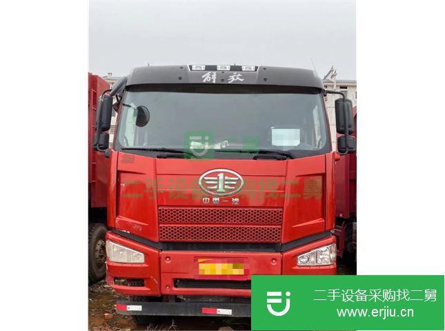 廣西出售二手一汽解放J6P重卡460馬力自卸車
