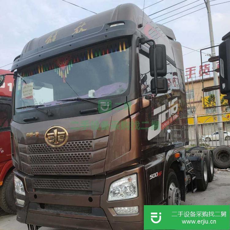 山東出售二手解放J6牽引車