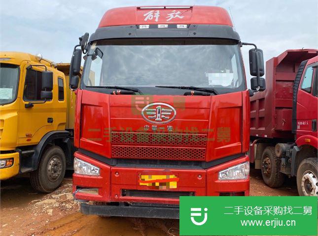 廣西出售二手一汽解放J6P重卡460馬力自卸車