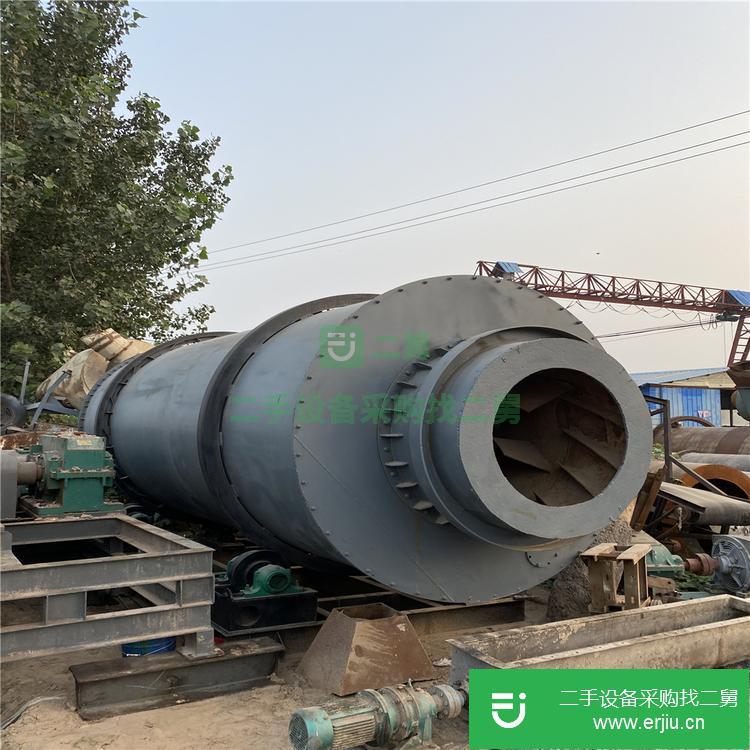 山東出售二手三筒雙回程不銹鋼滾筒烘干機