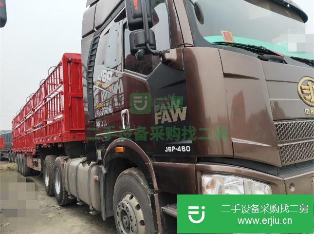 江西出售二手一汽解放J6P重卡460馬力半掛車