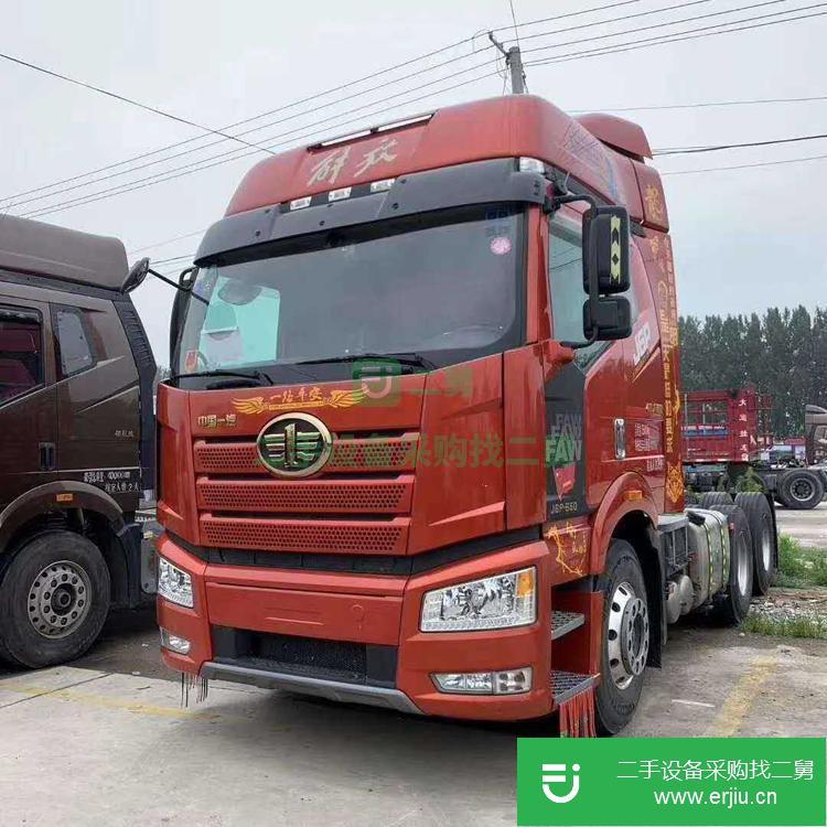 山東出售二手解放J6牽引車