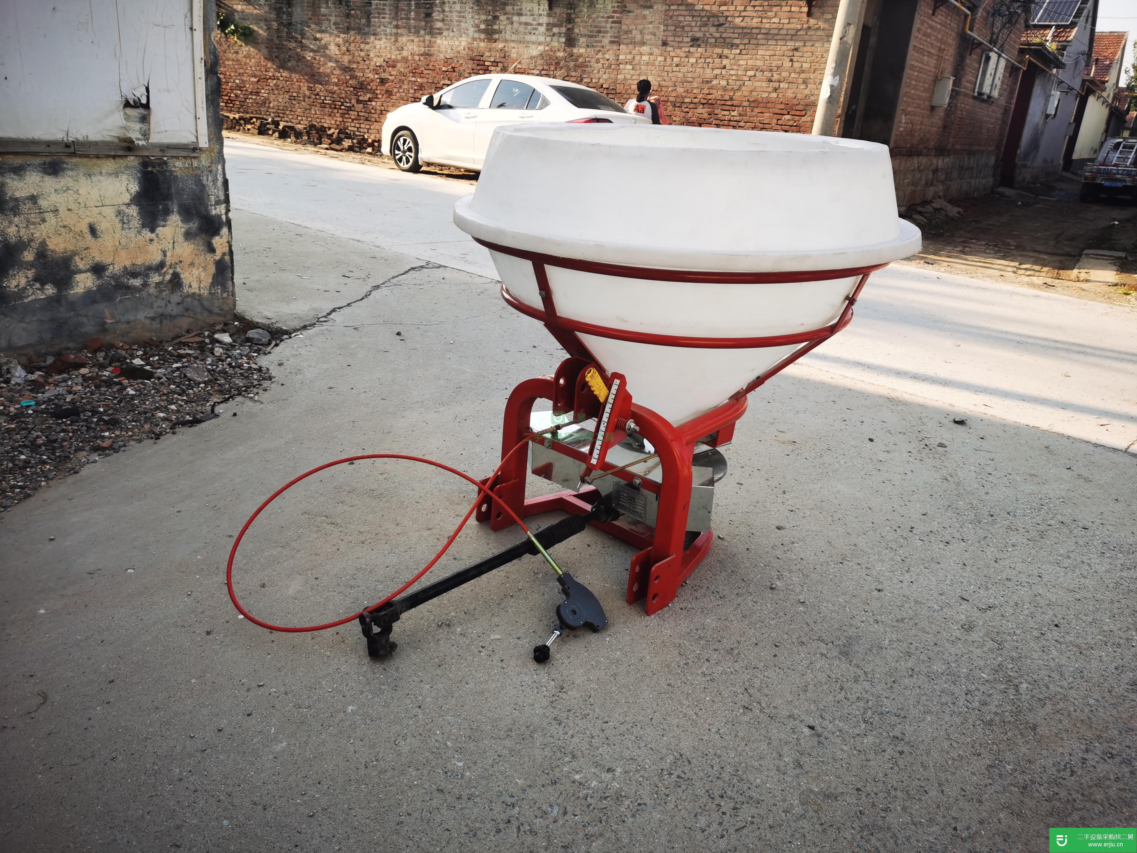 山東出售二手2FS-600S加厚防老化禹負(fù)式撒播機(jī)