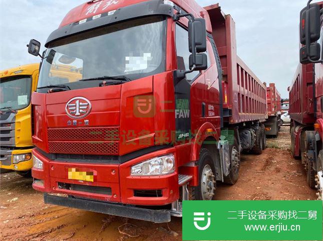 廣西出售二手一汽解放J6P重卡460馬力自卸車