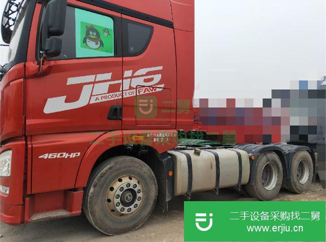 江西出售二手青島解放JH6重卡460馬力牽引車