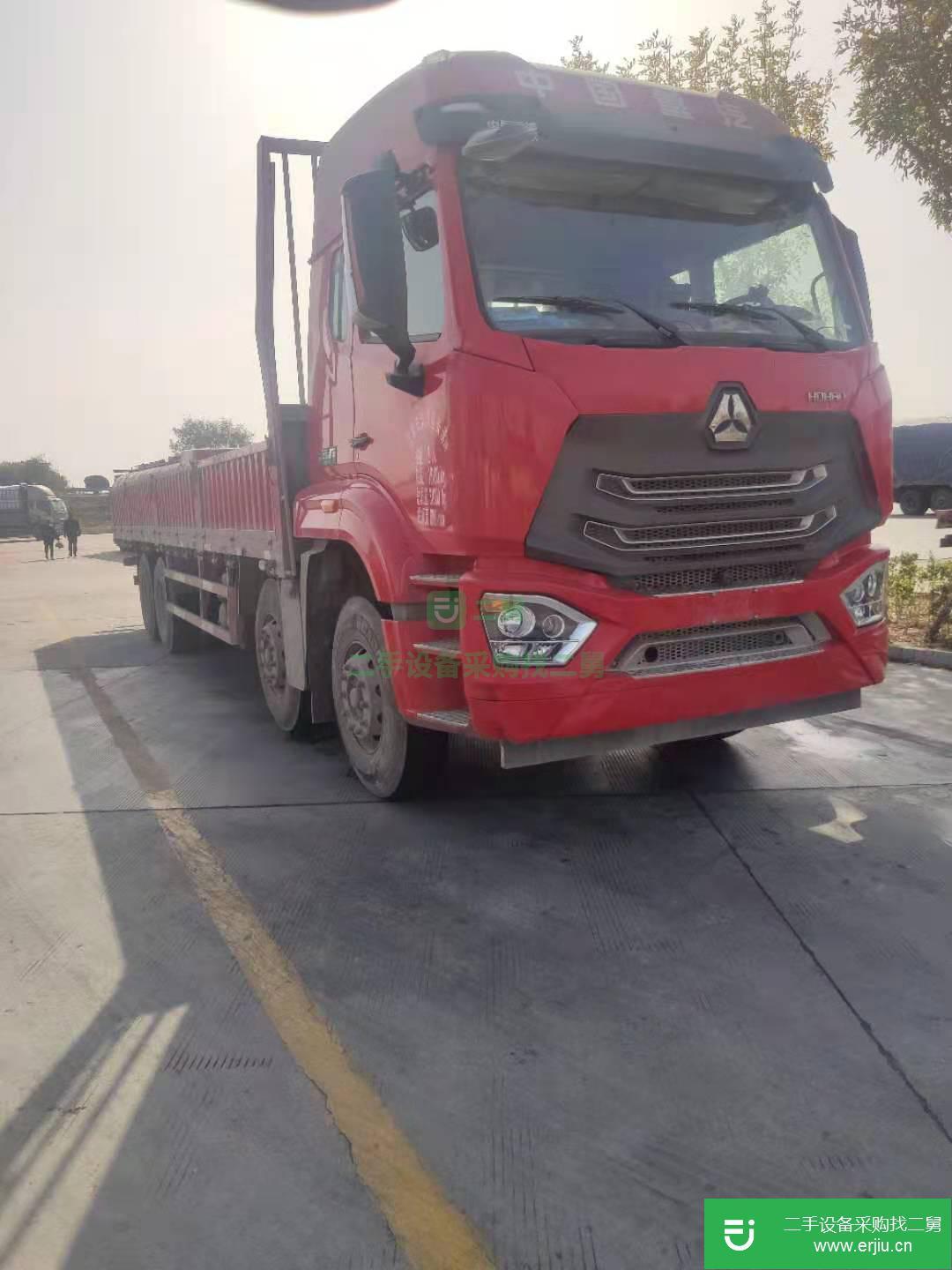 河北出售二手重汽豪瀚440馬力貨車