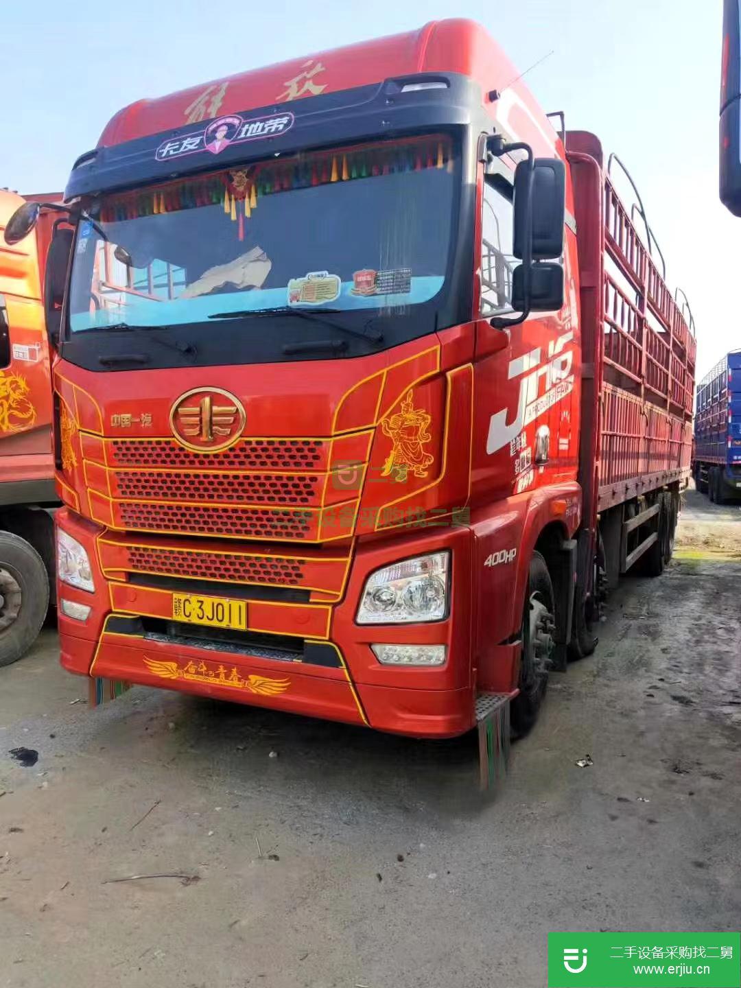 江西出售二手青島解放400馬力貨車