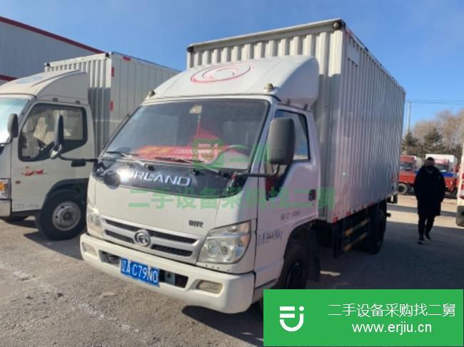 遼寧出售二手時代領航廂式貨車