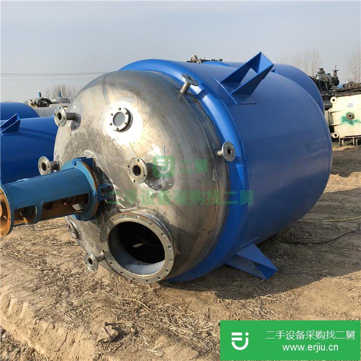 山東出售二手10噸搪瓷反應釜