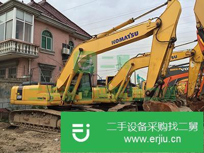 江蘇出售二手小松220-7挖掘機